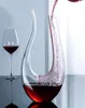 Hemtvin Decanter Crystal Glass Wine Breather Carafe 100 Handblåst vinbräder carafe vinluftare tillbehör med breda bas7706032