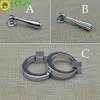 Dropser Drop Pull Knobs Pulls Ręce Uchwyty Pierścień Pierścień Szafka kuchenna Pulls Knoboty Rękoche Metal Srebrne Chrome Meble