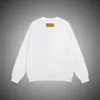 New 100% Cotton Letter Printing Sweater Cartoon Long Sleeve Pullover Hooded Sweater Street Fashion Loose Fit f00l02