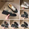 Nieuwe 23ss Uitstekende Designer Casuak Schoenen Klassieke Geruite Sneakers Katoen Gestreepte Trainer Rubberen Zool Outdoor Sneakers Vintage Platform Trainers Schoenen