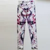 2023 nieuwe vrouwen hoge taille push-up leggings sexy fitness leggings mode marmeren print jeggings yogabroek