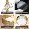 Womens Watches Fate Love 905 Fashion Quartz Watch for Women Waterproof Mesh Steel Strap Classic Hand Clock 9mm Thin Case Original Womens Watch 230921