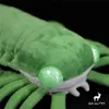 Bonecas de pelúcia Pterygotus Anime Bonito Plushie Gigante Escorpião Brinquedos de Pelúcia Lifelike Animais Simulação Boneca Recheada Kawai Toy Presentes 230921