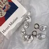 Jiwinaia – boucles d'oreilles de styliste en perles, clown, visage souriant, personnalité à la mode, boucles d'oreilles asymétriques pour femmes, cadeau de festival 224W