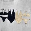 Women's Swimwear Halter Designer Swimwears Women Bodysuit V Neck One Piece Bathing Suit Swimsuits Womens Sexy Designers Bikini Swimwear L230922