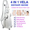 Vertikale 4-in-1-Vela-Roller-Kavitationsmaschine, Bodyshaping, Gewichtsverlust, Cellulite-Reduktion, RF-Vakuum-Schönheitsausrüstung, Faltenentfernung