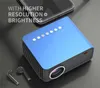 Projektory Nowy produkt T4 Projectors Home HD Mini Portable Projector Telefon komórkowy bezprzewodowy ten sam ekran L230921 L230923