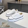 Atacado Designer Sole Dissolver Sapatos de Lona Lavado Estilo MMY Massagem Sapatos Casuais Mihara Mulheres Sapatilhas Vintage Lace-up Yasuhiro Preto Branco Sólido Homens Sneaker