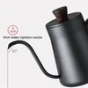 DRIP KETTLE 400 ml mini rostfritt stål förtjockar kaffekroppspottkokare hem kök gadget kaffe maker pot2269