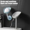 Portasapone a forma di conchiglia Accessori per il bagno WC Scarico per biancheria Scatola portasapone Forniture per il bagno Vassoio Gadget