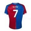 2023 2024 CRYSTAL OLISE Футбольные майки 22 23 MILIVOJEVIC OLISE KOUYATE J.AYEW ZAHA MATETA CHLUPP PALACE На выезде Kid BENTEKE SCHLUPP Футболка для болельщиков, версия игрока