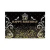 Party Decoration Birthday Bakgrund Decor Happy 30th 40th ADT 30 40 50 Years Anniversary Supplies Drop Delivery Home Garden Fe OT6DN