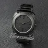 Nowy Octo Finisimmo 103077 Automatyczne mechaniczne męże Watch Black Dial Pvd All Black Steel Bransoletka Limited Edition Watche TWBV TimeZoneWatch Z05K