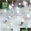 kerstversiering vakantie decoratie transparante bal colorf bubble set ornament drop levering huis tuin feestelijke feestartikelen dhouk