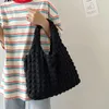 Evening Bags Large Capacity Women's Bag Quilted Puff Bubble Women Hobo Korean Trend Pleated Handbag Outdoors Travel Shoulder Purse