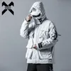 Parka da uomo in piumino 11 BYBBS DARK Giubbotti invernali Cappotto Streetwear Tattiche di carico casual Funzione Felpa con cappuccio multitasche Caldo Uomo DG506 230922