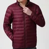 Hommes vers le bas Parkas vestes d'hiver hommes 5XL 6XL 7XL 8XL 9XL buste 155 cm coton ample 5 couleurs 230922