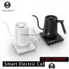 Kaffekrukor Timemore Store Fish Smart Electric Kettle Gooseneck 600 800 ml 220V Flash Värmtemperaturkontrollpotten för kök 230721 DHPNU