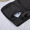 Sacs de plein air multifonctions multi-poches sport à la mode sac de taille léger tablier de marche avec fermeture à glissière en nylon imperméable