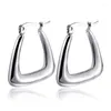 Hoop Earrings 316 L Stainless Steel Small Size 24 27mm Vacuum Plating Good Quality No Easy Fade Allergy Free