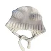 Bonnet/Crâne Caps Mignon Ours Oreille Laine Chapeau Automne et Hiver Chaud Polyvalent À Lacets Oreille Protection Tricoté Bomber Cap Bonnets pour Femmes Gorros 230921