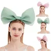 Women Bow Headband Cute Big Bowknot Hair Hoop Halloween Cosplay Party Hairband Dress Headwear Custume Accessories