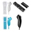 2 I 1 Retail Building Motion Plus Remote och Nunchuck Controller för Wii Games Wireless Controle Joystick JoyPad