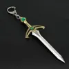 Kreki Gra Zeldas Blakin Legend of Series Breath Wild Cosplay Akcesoria Key Pierścień Naszyjnik 2222e