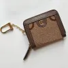 Blixtlås myntväska Ophidia plånbok äkta läder små plånböcker för kvinnor män designer nyckel pås korthållare väska luxe präglad korthållare G5