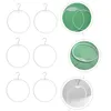 Hangers 10 Pcs Bikini Hanger Circle Hooks Circle-shape Rack Ring Drying Stainless Steel Women's