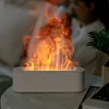 1pc Mini humidificateur d'air humidificateur à brume fraîche Homefish nouveau bureau coloré Simulation flamme arôme diffuseur maison hôtel USB Air Humidifier Aroma Diffuser