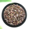 Dekorativa figurer Vackra 50G mini 3-5 mm naturlig saltkälla agat grus mineralsten kristallenergi förbättring kvartskristaller