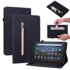 Étui en cuir PU résistant aux chocs, oreiller pour Amazon Fire Max 11 2023, support à fermeture éclair, housse intelligente pour tablette, Funda pouces