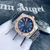 Orologio di design Top Brand di alta qualità Audexxx Pigxxx Movimento meccanico automatico con zaffiro impermeabile in acciaio inossidabile AP AP15500ST