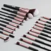 Makeup Brushes Maange Maange Hot Sale Multi-Color 20 PCS Professional Eye Brush Rose Gold Beauty Tool 230922