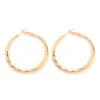 18K 골드로드 Huggie Hoop Earrings 스터드 피어싱 힌지 클리커 이어 립 코 중격 스틸 클립 Punk201Q