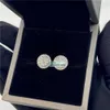 Best Selling Instock Wholesale Price925 Silver Iced Out Jewelry Vvs Moissanite Diamond Men Stud Earrings