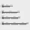 Cabides dobráveis cabide de parede montagem retrátil pano secagem rack metal economizar espaço para varandas