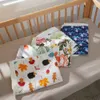 Filtar Svadlande bomull Baby Filt för nyfödd blommig tryck Filtar barn sängkläder täckning swaddle wrap baby ny född