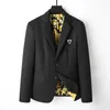 Tasarımcı Suit Erkek İlkbahar ve Sonbahar Yeni Trend Business Suit Ceket Erkekler Moda M-XXXL