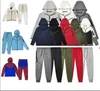 남성 스포츠 팬츠 후드 테크 양털 반바지 (2 개의 트랙 슈트) 후드 재킷 우주면 바지 여자 두꺼운 코트 바닥 조깅 한 점퍼