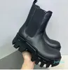 Bottes Chelsea Design en cuir véritable pour hommes et femmes, semelle épaisse, bottes de moto rehaussées, bottes de chevalier