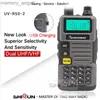 Walkie Talkie Ham Radio för jakt på UV-R50-2 Quansheng 5W Dual Band VHF UHF 136-174MHz/400-520MHz Walkie Talkie HKD230922