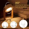 Duffel Bags 360° Rotatable Portátil Dobrável Lanterna Tenda Lâmpada Touch Night Light USB Recarregável LED Luzes de mesa sem fio