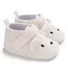 Pierwsze spacerowicze 0-18 Memnty Born Baby Crib Buty Cartton Animal Toddler Sofe Sole Niemowlę Niepoślizgową bawełnę podłogową