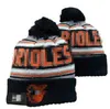 Luxuriöse Beanies ORIOLES Beanie Designer Winter Bean Männer und Frauen Modedesign Strickmützen Herbst Wollmütze Buchstabe Jacquard Unisex Warmer Totenkopf Sport Strickmütze