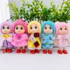 Plush Keychains Toy Plush Baby Doll Keychain Accessories Kawaii Bag Pendant Toys Key Chian Kids Gift llaveros Fluffy Fur Keychain Wholesale 230922