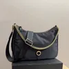 Nylon-Umhängetasche, Designer-Handtasche, Damen-Umhängetasche, Metall-Hardware, Kette, Reißverschluss, Reisetasche, große Kapazität, Tragetaschen, Handytasche, Handtaschen, Geldbörse