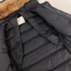 Parkas pour hommes automne et hiver veste épaisse 90 canard blanc moyen Long multipoches col en fourrure manteau à capuche 230922