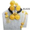 Jewelry Sets Anniyo Ethiopian Necklaces Earrings Ring Bracelets Hairpins Head Chains African Eritrean Ing Productss 300306 Drop Deliv Dhhv2